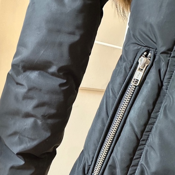 Mackage Montreal Trish Down Black Puffer Parka Coat Size XXS - Picture 8 of 10